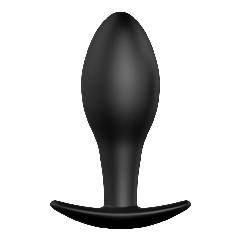 Party Up JEFF Silicone Plug - Black 8.5 cm Butt Plug – Sex toys NZ by Naughtyhut. Discreet delivery nationwide.