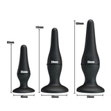 Buy Party Up JERRY Butt Plug Set - Black Butt Plugs - Set of 3 Sizes – Naughtyhut NZ sex toys online. Discreet delivery & top brands.