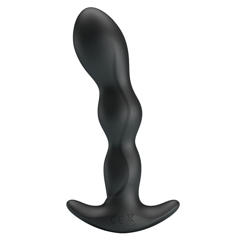 Party Up JIM Vibrating Plug - Black 14.5 cm USB Rechargeable Vibrating Butt Plug – Sex toys NZ by Naughtyhut. Discreet delivery nationwide.