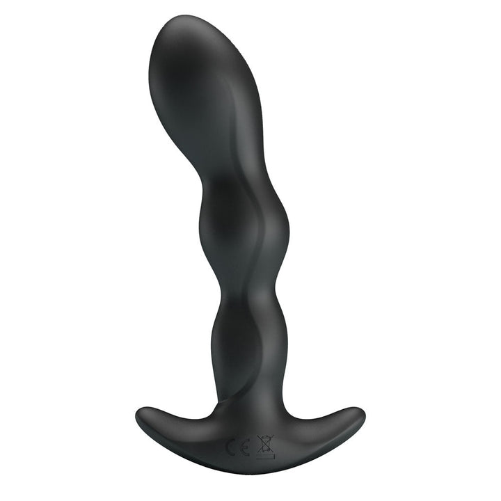 Party Up JIM Vibrating Plug - Black 14.5 cm USB Rechargeable Vibrating Butt Plug – Sex toys NZ by Naughtyhut. Discreet delivery nationwide.