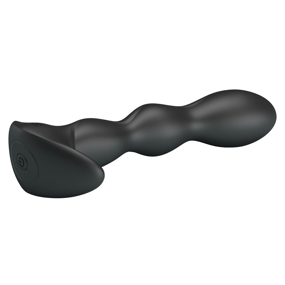 Buy Party Up JIM Vibrating Plug - Black 14.5 cm USB Rechargeable Vibrating Butt Plug – Naughtyhut NZ sex toys online. Discreet delivery & top brands.