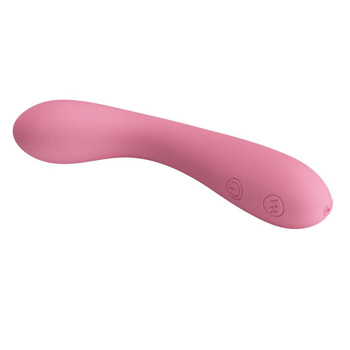 Party Up JOHN Flexible Vibe - Pink - Pink 16 cm USB Rechargeable Vibrator – Sex toys NZ by Naughtyhut. Discreet delivery nationwide.