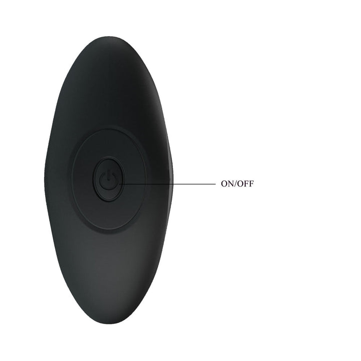 Party Up KEITH Vibrating Plug - Black 10.5 cm USB Rechargeable Vibrating Butt Plug – Sex toys NZ by Naughtyhut. Discreet delivery nationwide.