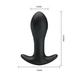 Buy Party Up KEITH Vibrating Plug - Black 10.5 cm USB Rechargeable Vibrating Butt Plug – Naughtyhut NZ sex toys online. Discreet delivery & top brands.