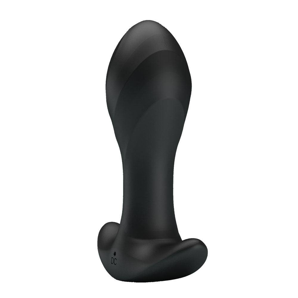 Buy Party Up KEITH Vibrating Plug - Black 10.5 cm USB Rechargeable Vibrating Butt Plug – Naughtyhut NZ sex toys online. Discreet delivery & top brands.