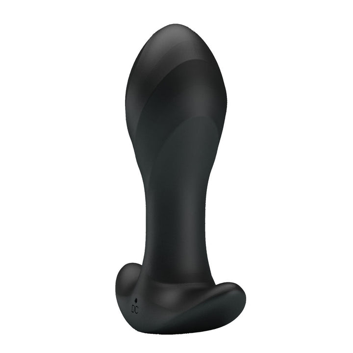 Party Up KEITH Vibrating Plug - Black 10.5 cm USB Rechargeable Vibrating Butt Plug – Sex toys NZ by Naughtyhut. Discreet delivery nationwide.