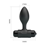 Buy Party Up KEN Vibrating Butt Plug - Black 8.6 cm Vibrating Butt Plug – Naughtyhut NZ sex toys online. Discreet delivery & top brands.
