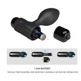 Buy Party Up KEN Vibrating Butt Plug - Black 8.6 cm Vibrating Butt Plug – Naughtyhut NZ sex toys online. Discreet delivery & top brands.