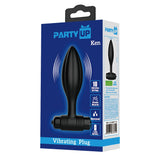 Buy Party Up KEN Vibrating Butt Plug - Black 8.6 cm Vibrating Butt Plug – Naughtyhut NZ sex toys online. Discreet delivery & top brands.