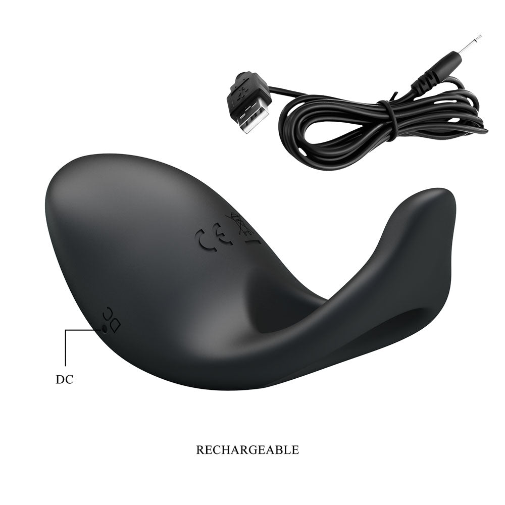 Buy Party Up KING Rechargeable Cock Ring - Black USB Rechargeable Cock Ring – Naughtyhut NZ sex toys online. Discreet delivery & top brands.