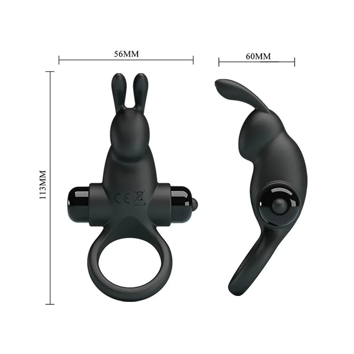 Party Up Larry measurement diagram, front and side views marked 113 mm, 56 mm and 60 mm