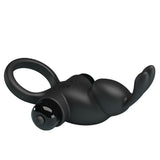 Buy Party Up LARRY Vibrating Cock Ring - Black Vibrating Cock Ring – Naughtyhut NZ sex toys online. Discreet delivery & top brands.