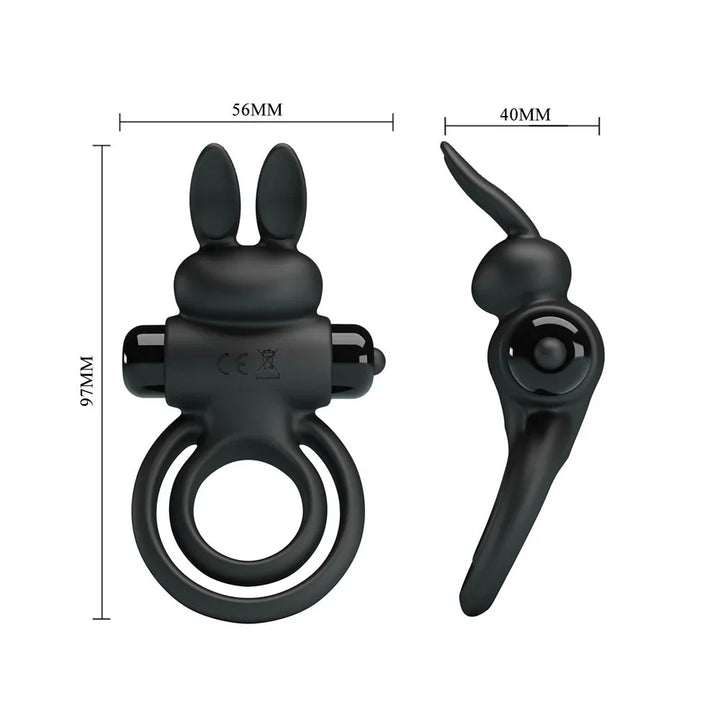 Party Up Lawrence measurement diagram, front and side views marked 97 mm, 56 mm and 40 mm