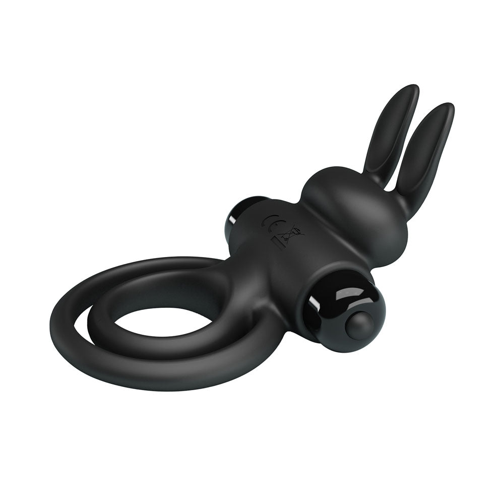 Buy Party Up LAWRENCE Vibrating Cock Ring - Black Vibrating Cock & Balls Ring – Naughtyhut NZ sex toys online. Discreet delivery & top brands.