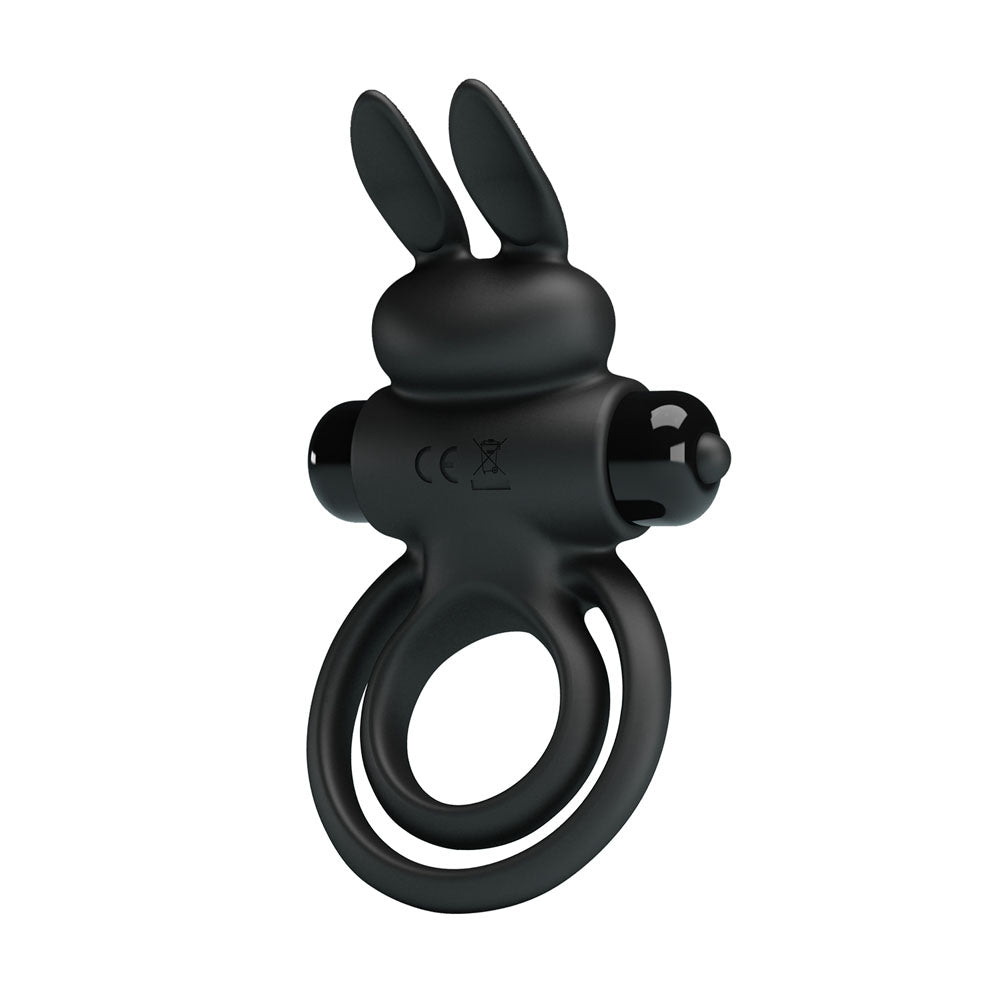 Buy Party Up LAWRENCE Vibrating Cock Ring - Black Vibrating Cock & Balls Ring – Naughtyhut NZ sex toys online. Discreet delivery & top brands.