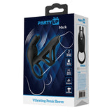 Buy Party Up MARK Vibrating Penis Sleeve - Black USB Rechargeable Vibrating Cock Sleeve – Naughtyhut NZ sex toys online. Discreet delivery & top brands.
