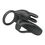 Buy Party Up MARK Vibrating Penis Sleeve - Black USB Rechargeable Vibrating Cock Sleeve – Naughtyhut NZ sex toys online. Discreet delivery & top brands.