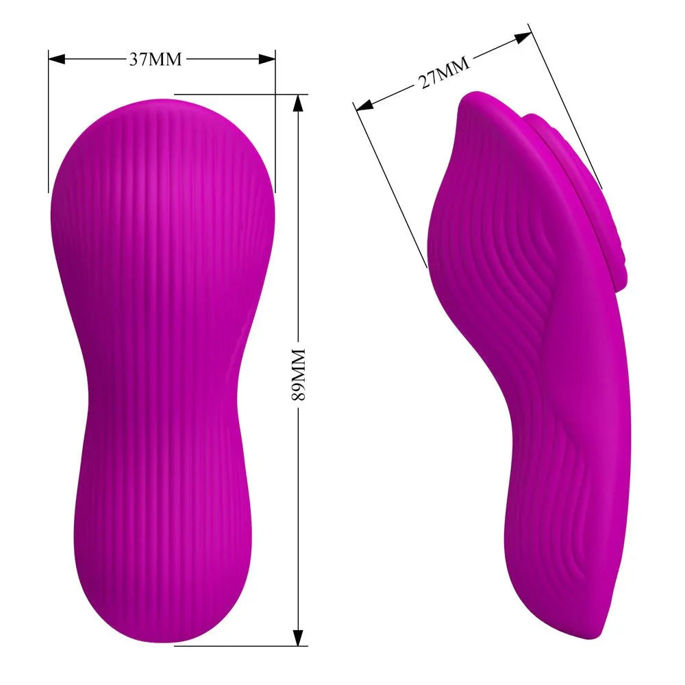Party Up Michael measurement diagram, marked 89 mm long, 37 mm wide and 27 mm deep