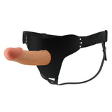 Buy Party Up NATHAN Strap - On - Flesh 17.5 cm Hollow Strap - On – Naughtyhut NZ sex toys online. Discreet delivery & top brands.