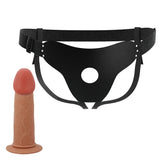 Buy Party Up NATHAN Strap - On - Flesh 17.5 cm Hollow Strap - On – Naughtyhut NZ sex toys online. Discreet delivery & top brands.