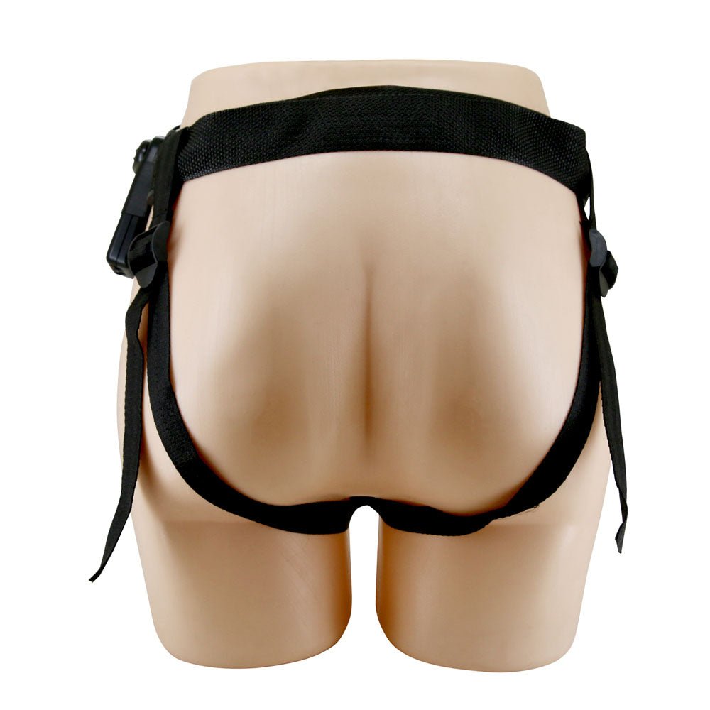 Buy Party Up NELSON Vibrating Strap - On - Brown 17.5 cm Vibrating Hollow Strap - On – Naughtyhut NZ sex toys online. Discreet delivery & top brands.