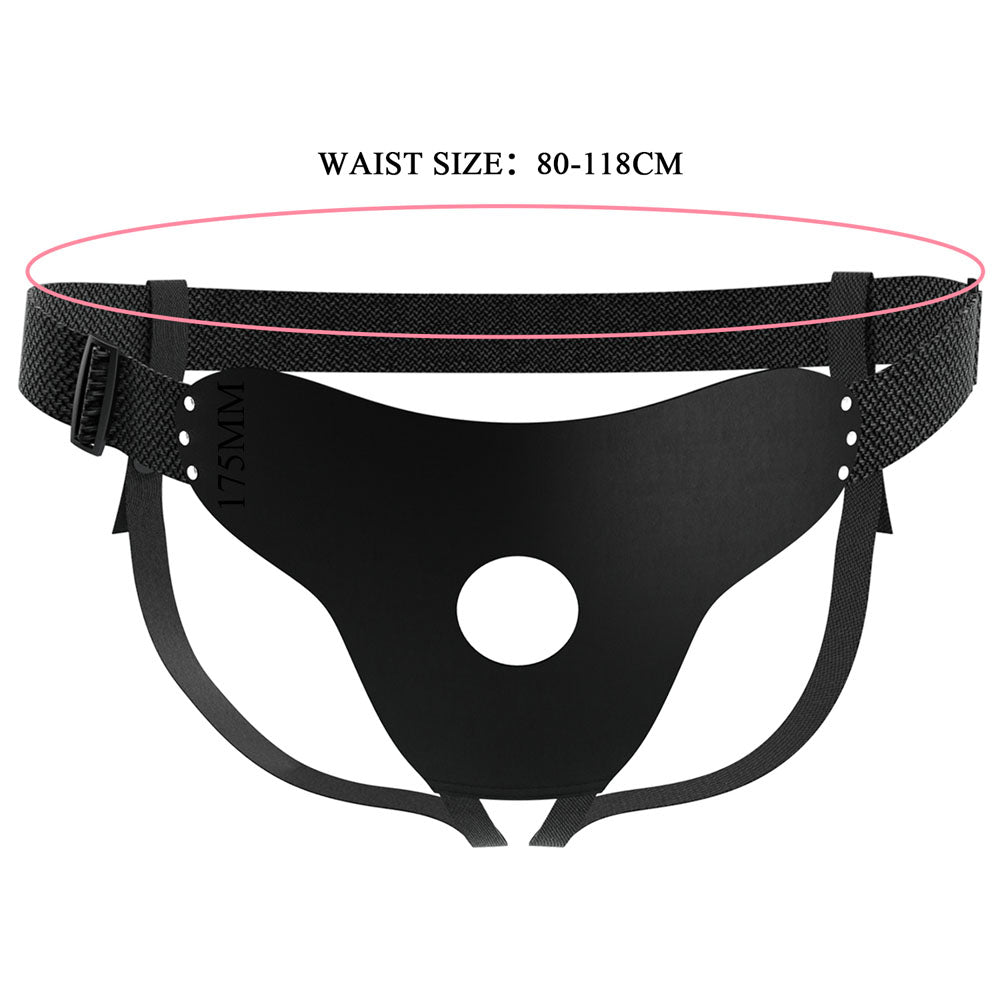 Buy Party Up NICK Strap - On Harness - Black Adjustable Strap - On Harness (No Probe Included) – Naughtyhut NZ sex toys online. Discreet delivery & top brands.
