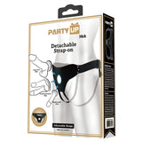 Buy Party Up NICK Strap - On Harness - Black Adjustable Strap - On Harness (No Probe Included) – Naughtyhut NZ sex toys online. Discreet delivery & top brands.