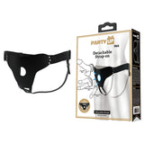 Buy Party Up NICK Strap - On Harness - Black Adjustable Strap - On Harness (No Probe Included) – Naughtyhut NZ sex toys online. Discreet delivery & top brands.