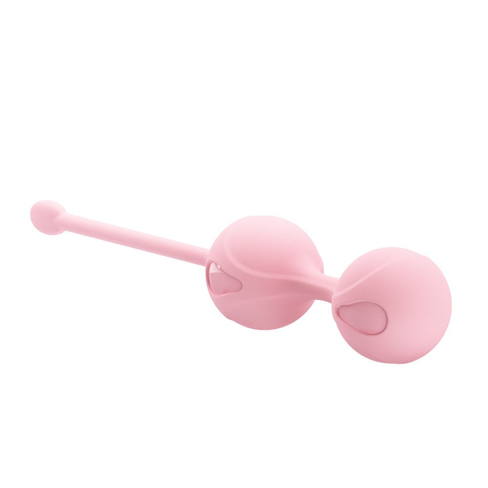 Buy Party Up REBECCA Kegel Balls - Pink - Pink Kegel Balls – Naughtyhut NZ sex toys online. Discreet delivery & top brands.