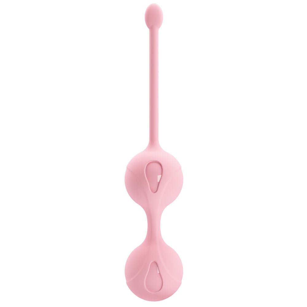 Buy Party Up REBECCA Kegel Balls - Pink - Pink Kegel Balls – Naughtyhut NZ sex toys online. Discreet delivery & top brands.