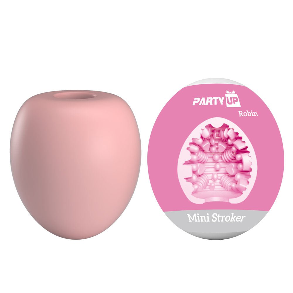 Buy Party Up ROBIN Mini Stroker - Pink Mini Stroker – Naughtyhut NZ sex toys online. Discreet delivery & top brands.