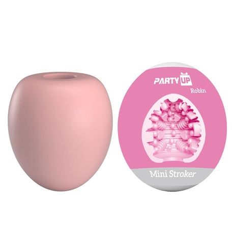 Buy Party Up ROBIN Mini Stroker - Pink Mini Stroker – Naughtyhut NZ sex toys online. Discreet delivery & top brands.