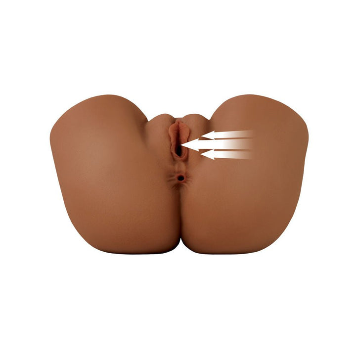 PDX Elite Back That Ass Up - Brown - Brown USB Rechargeable Auto Mega Masturbator – Sex toys NZ by Naughtyhut. Discreet delivery nationwide.