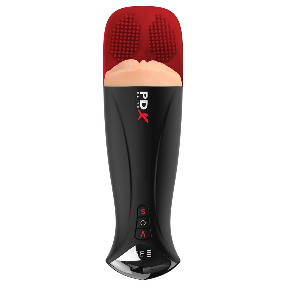 Buy PDX Elite Fap - O - Matic Pro XL - Light - Flesh USB Rechargeable Auto Stroker – Naughtyhut NZ sex toys online. Discreet delivery & top brands.