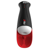 Buy PDX Elite Fap - O - Matic Pro XL - White/Red - White USB Rechargeable Auto Stroker – Naughtyhut NZ sex toys online. Discreet delivery & top brands.
