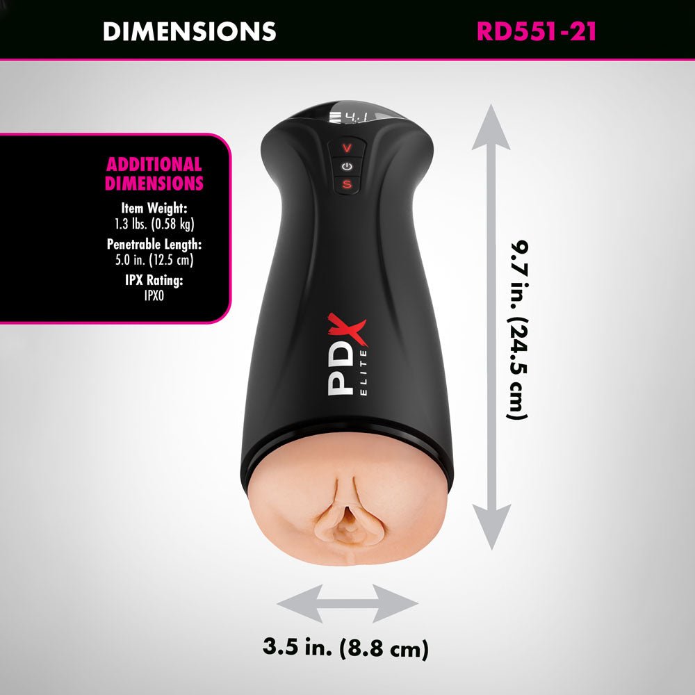 Buy PDX Elite Fuck - Gasm - Flesh - USB Rechargeable Sucking & Vibrating Auto Stroker – Naughtyhut NZ sex toys online. Discreet delivery & top brands.