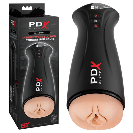 Buy PDX Elite Fuck - Gasm - Flesh - USB Rechargeable Sucking & Vibrating Auto Stroker – Naughtyhut NZ sex toys online. Discreet delivery & top brands.
