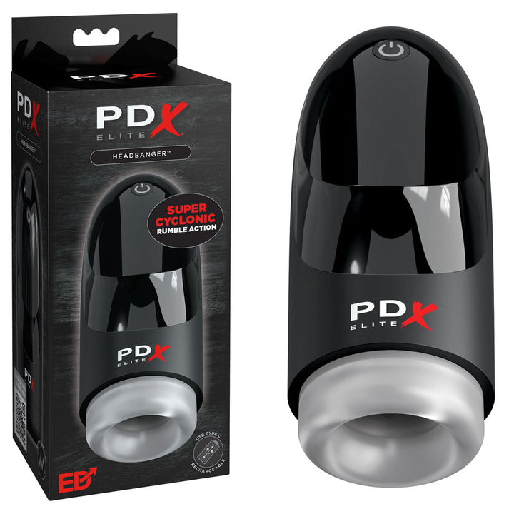 PDX Elite Hydrogasm - USB Rechargeable Rumbling Masturbator – Sex toys NZ by Naughtyhut. Discreet delivery nationwide.