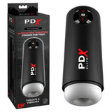 Buy PDX Elite Moto Milker - USB Rechargeable Thrusting & Vibrating Auto Stroker – Naughtyhut NZ sex toys online. Discreet delivery & top brands.