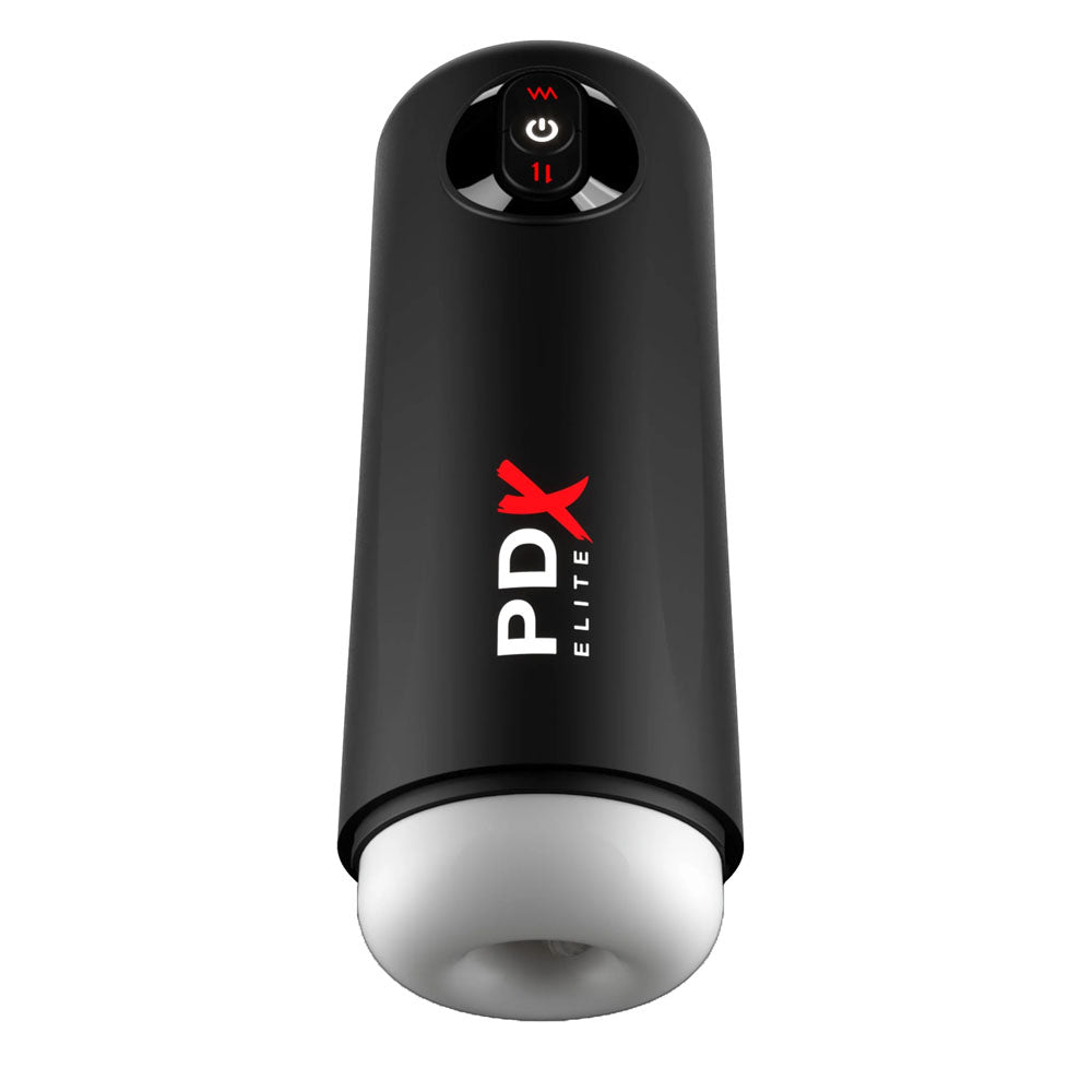 PDX Elite Moto Milker - USB Rechargeable Thrusting & Vibrating Auto Stroker – Sex toys NZ by Naughtyhut. Discreet delivery nationwide.