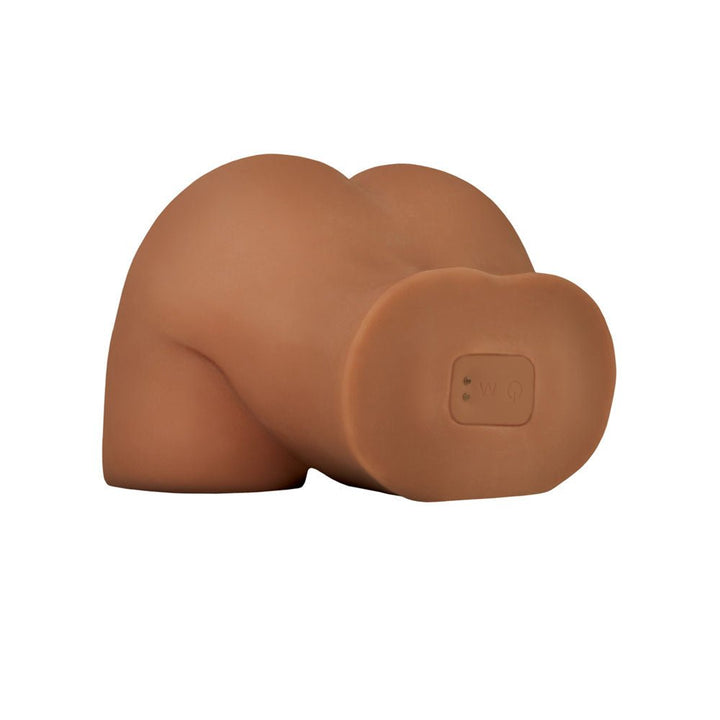 PDX Elite Shake That Ass - Brown - Brown USB Rechargeable Vibrating Mega Masturbator – Sex toys NZ by Naughtyhut. Discreet delivery nationwide.