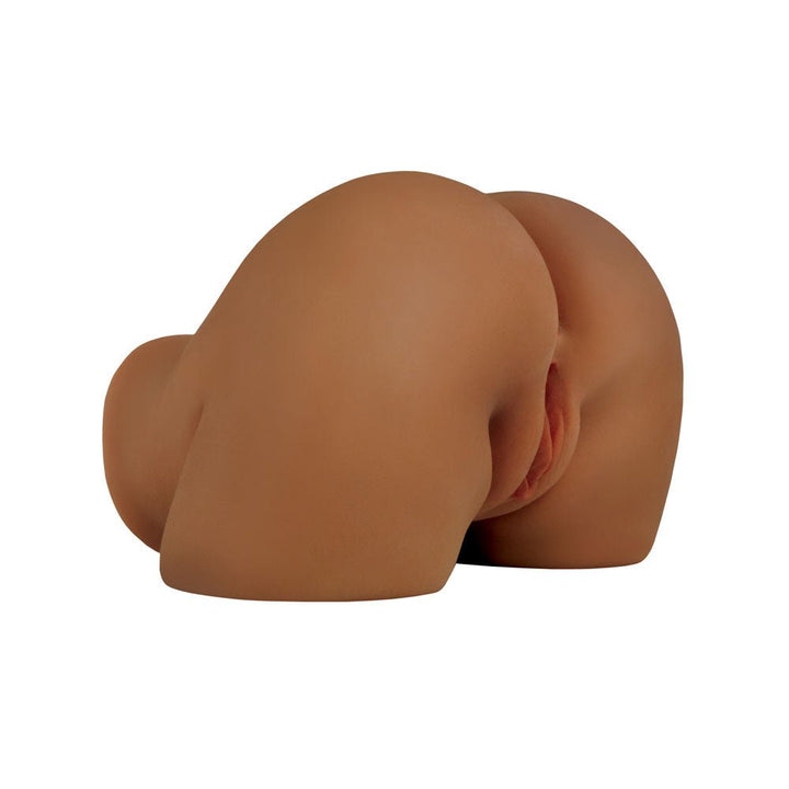 PDX Elite Shake That Ass - Brown - Brown USB Rechargeable Vibrating Mega Masturbator – Sex toys NZ by Naughtyhut. Discreet delivery nationwide.