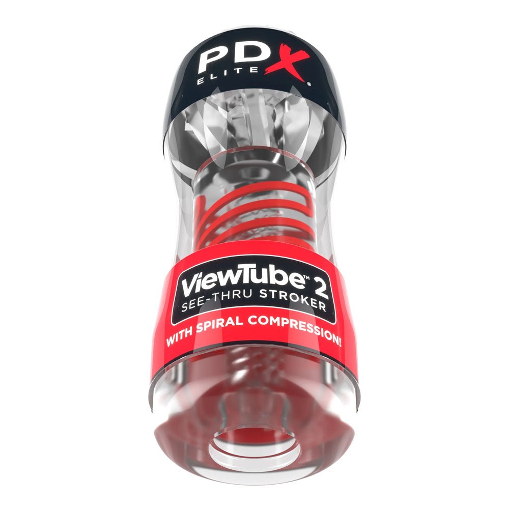 Buy PDX Elite Viewtube 2 - Clear Stroker – Naughtyhut NZ sex toys online. Discreet delivery & top brands.
