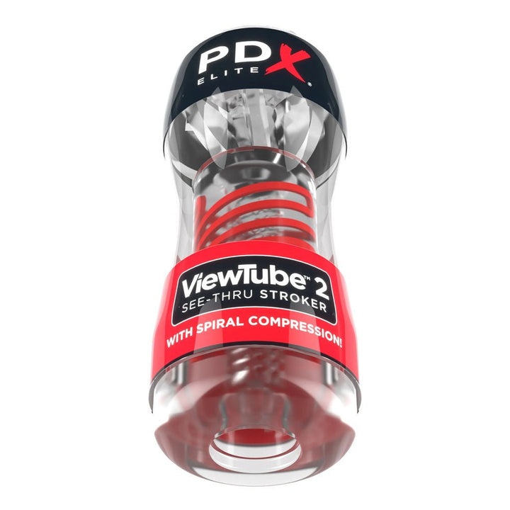 PDX Elite Viewtube 2 - Clear Stroker – Sex toys NZ by Naughtyhut. Discreet delivery nationwide.