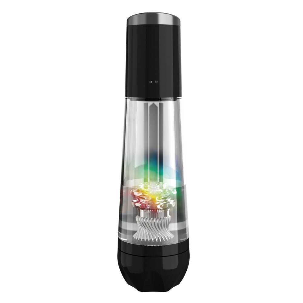 Buy PDX Elite ViewTube MAX View - Clear USB Rechargeable Suction Auto Stroker – Naughtyhut NZ sex toys online. Discreet delivery & top brands.
