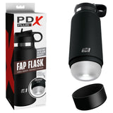 Buy PDX Plus Fap Flask - Thrill Seeker - Frosted Discreet Stroker – Naughtyhut NZ sex toys online. Discreet delivery & top brands.