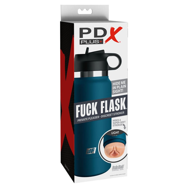 PDX Plus Fuck Flask - Private Pleaser - Flesh Discreet Vagina Stroker – Sex toys NZ by Naughtyhut. Discreet delivery nationwide.