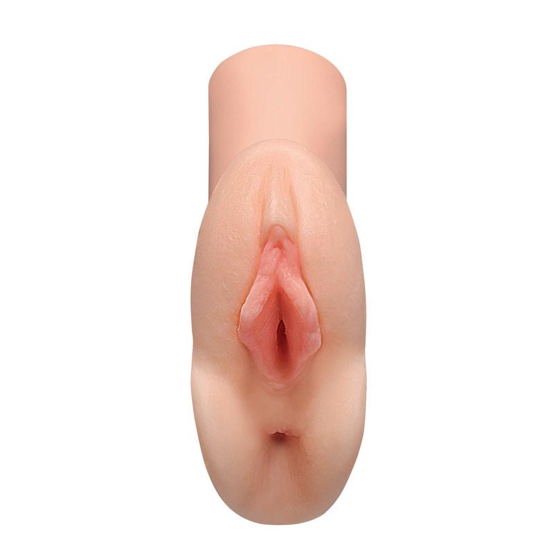 PDX PLUS Perfect Pussy Double Stroker - Flesh Vagina Stroker – Sex toys NZ by Naughtyhut. Discreet delivery nationwide.