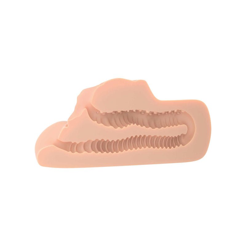 Buy PDX PLUS Perfect Pussy Double Stroker - Flesh Vagina Stroker – Naughtyhut NZ sex toys online. Discreet delivery & top brands.