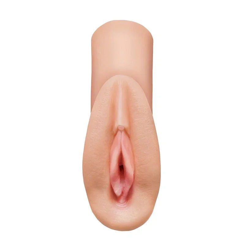 Perfect Pussy Heaven stroker face on, moulded flesh vulva on a smooth sleeve